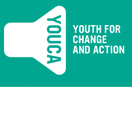 logo de Youca - youth for change and action